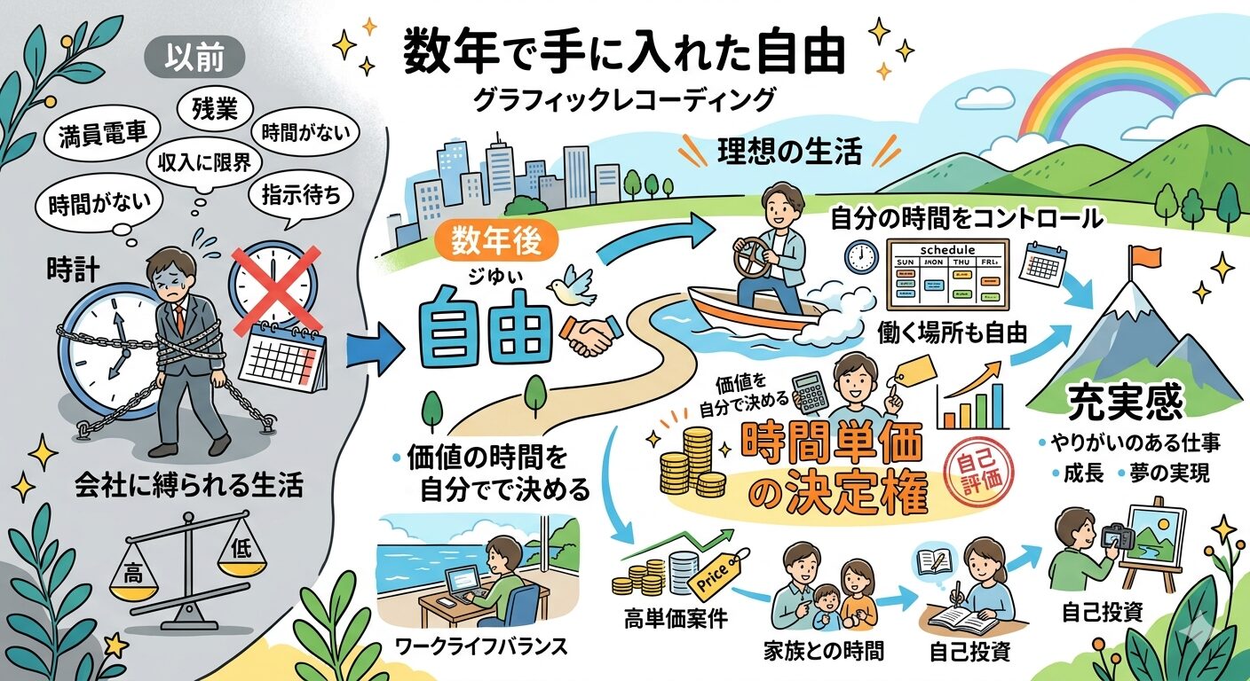 数年後に手にする自由