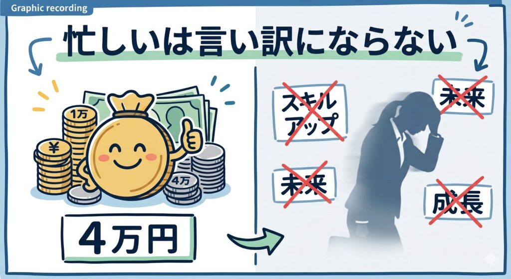 「忙しい」は言い訳にならない。僕が13.5時間を「残業」に差し出してしまった本当の理由