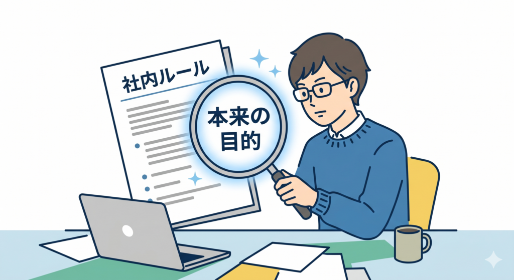 目的志向：ルールの表面ではなく本来の目的を見る視座